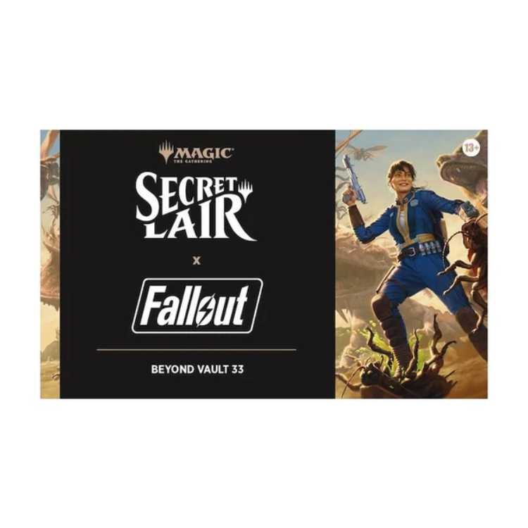 mtg Fallout Beyond Vault 33 ×3 Foil Secret Lair x Fallout®: Beyond Vault 33 - Patriot Games